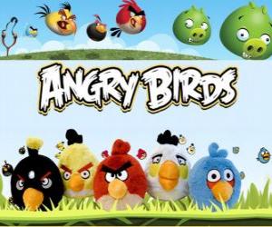 yapboz Rovio Angry Birds. Video Oyunu